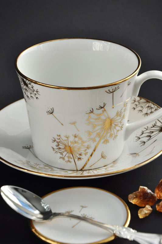 DANDELIONS • 22ct gold