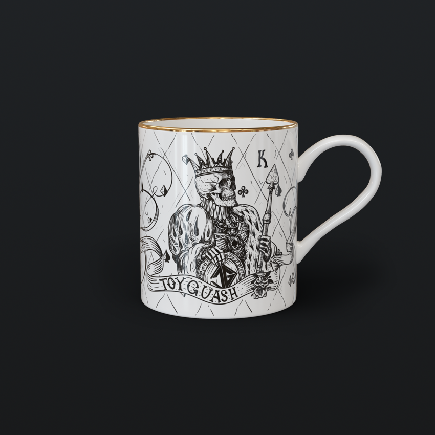 CERAMIC MUG • KING OF ♠