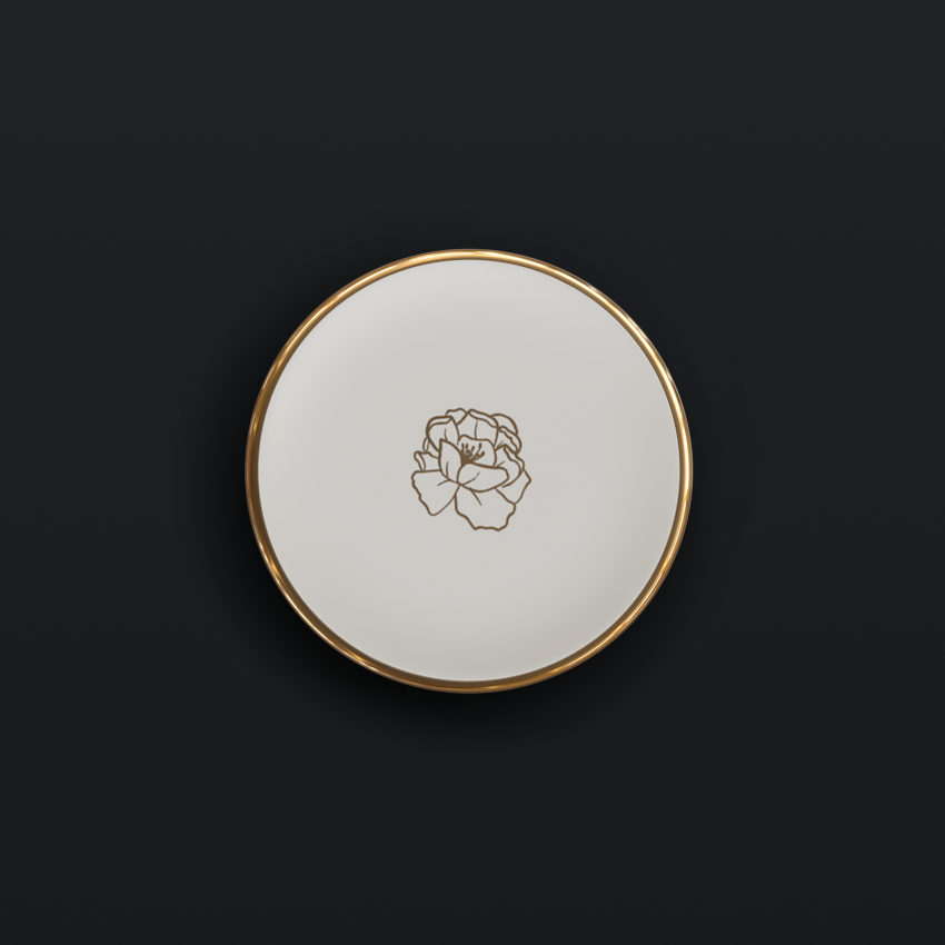 FLORAL • 22ct gold