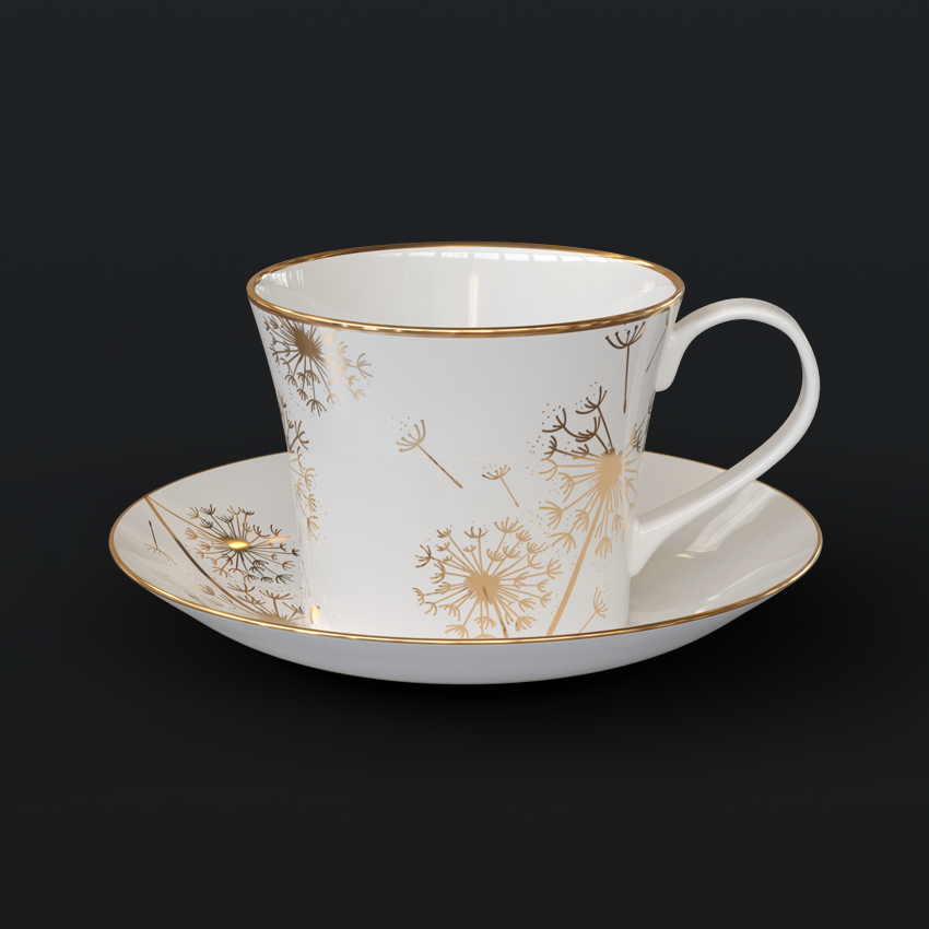DANDELIONS • CUP & SAUCER