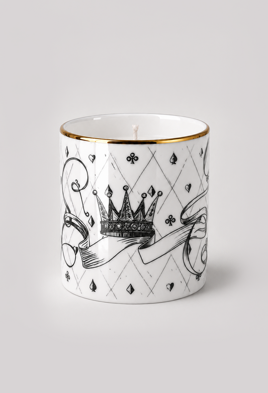 Amber & Tonka • KING OF ♠ • Luxury Scented Candles