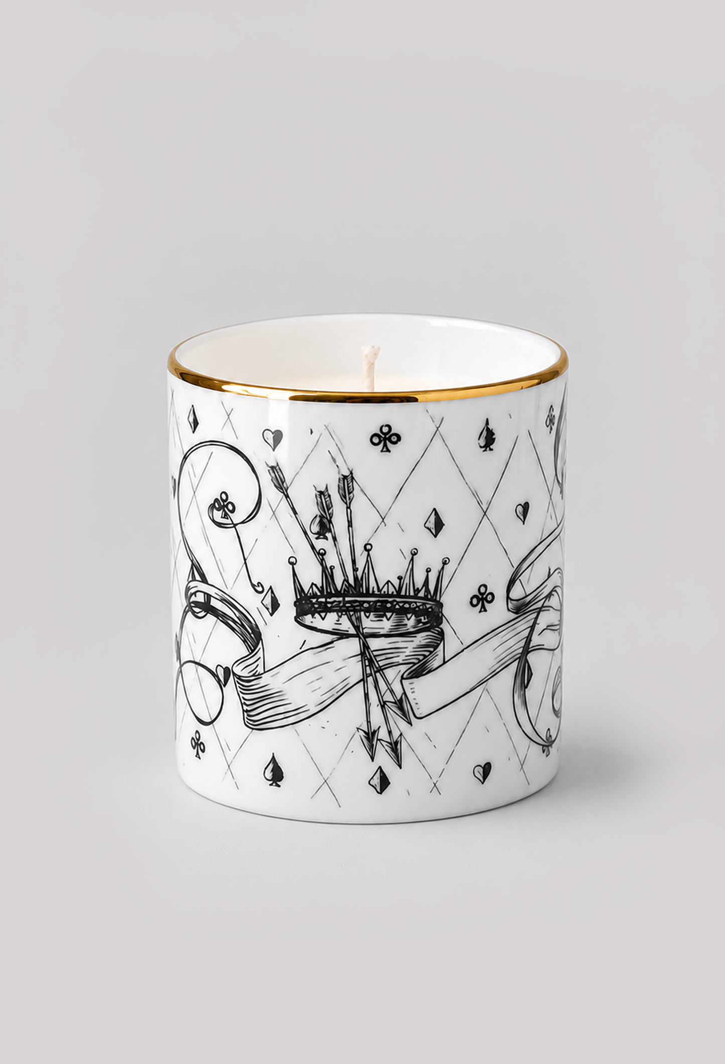 Unlightened Pomegranate • QUEEN OF ♠ •  Luxury Scented Candles