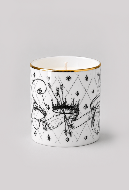 Unlightened Pomegranate • QUEEN OF ♠ •  Luxury Scented Candles