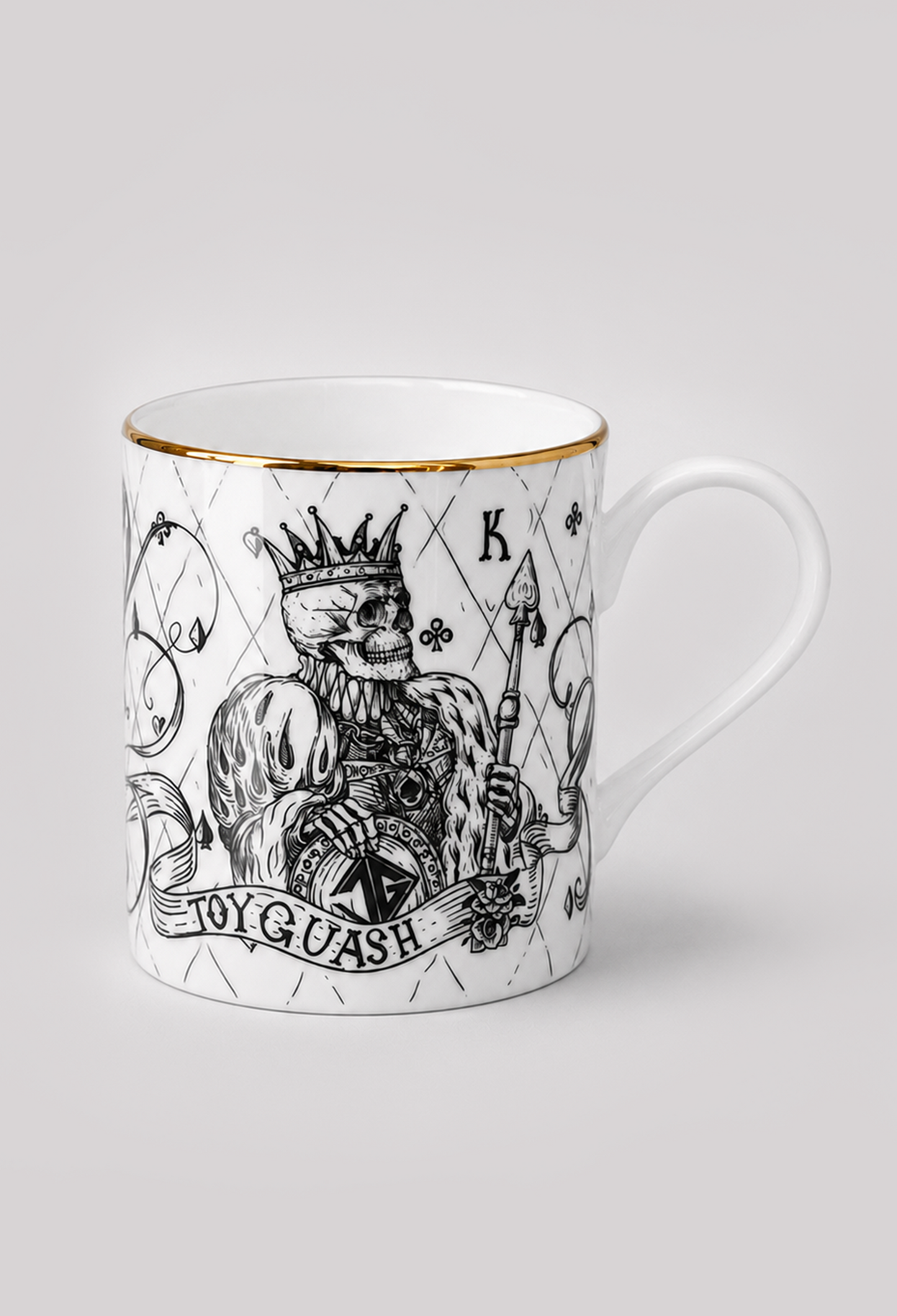 CERAMIC MUG • KING OF ♠