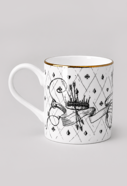 CERAMIC MUG • QUEEN OF ♠