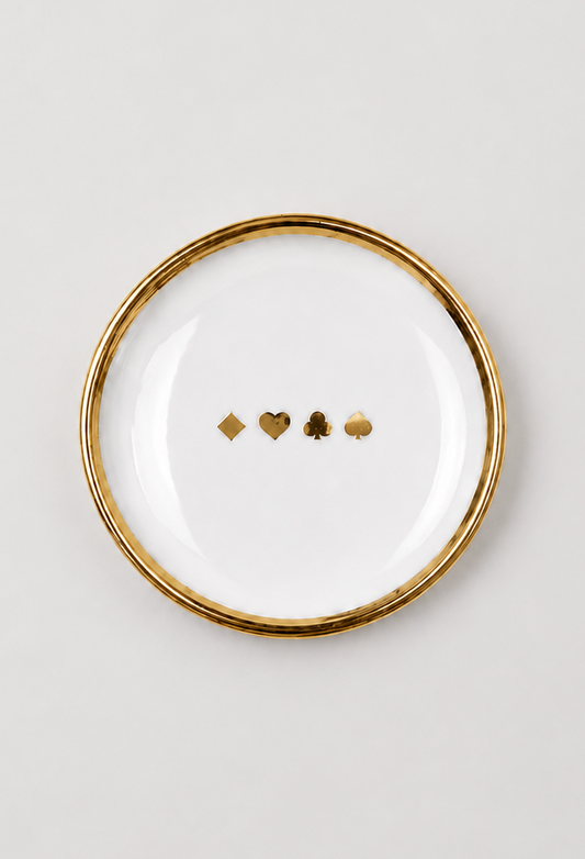 SUIT OF CARDS • 22ct gold