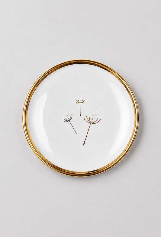 DANDELIONS • 22ct gold