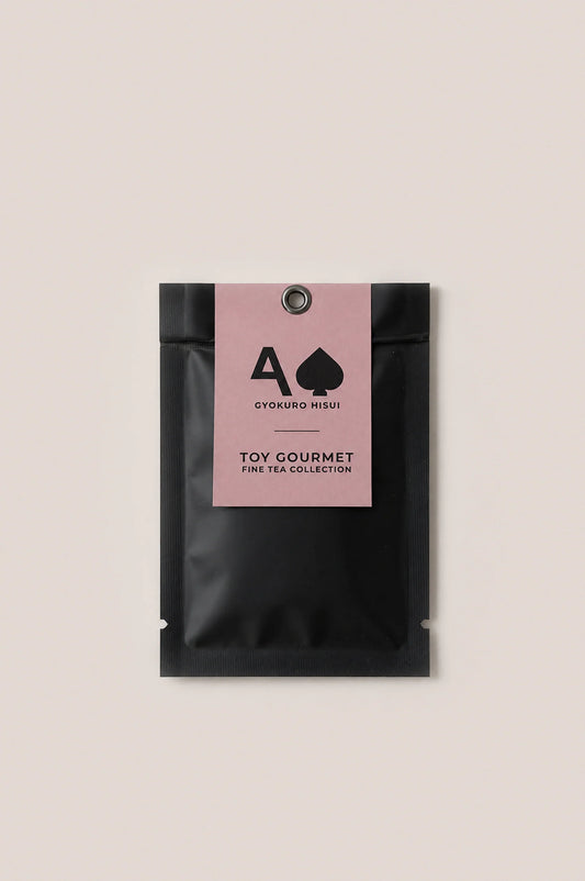 Gyokuro loose leaf tea sachet with Japanese green tea by Toy Gourmet