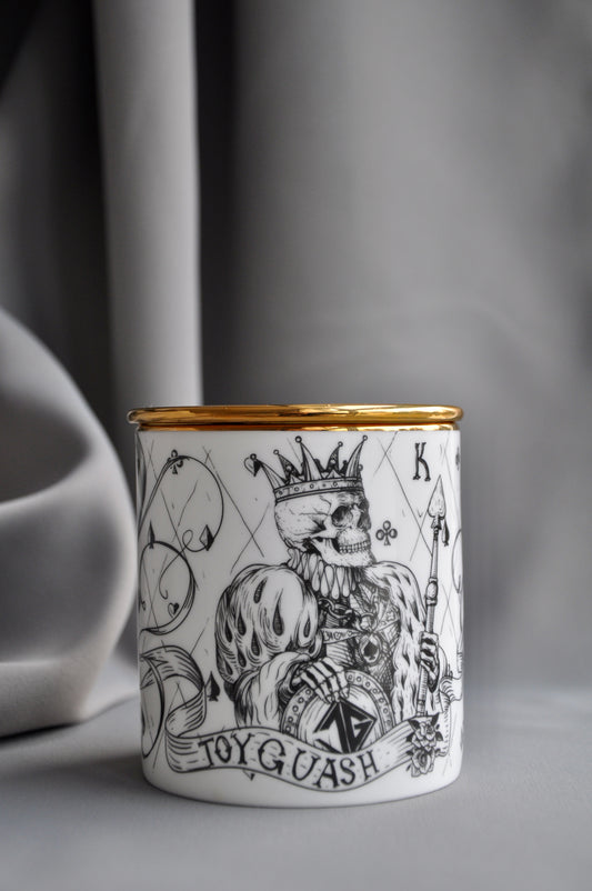 Amber & Tonka • KING OF ♠ • Luxury Scented Candles